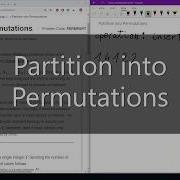 Задача Codechef разбиение на перестановки