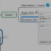 MindManager Tutorial Adding Links