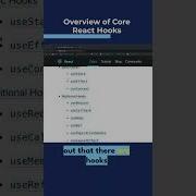 Understanding The Core React Hooks An Overview For Developers