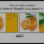 How To Make Product Image Zoom Or Magnify Using Jquery In Php