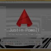 Autodesk Alias CAD Automotive Wheel Time Lapse