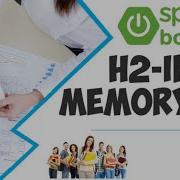 Spring Boot H2 In Memory Database Java Demo