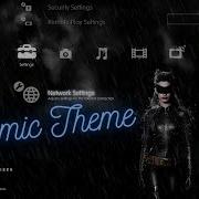 BATMAN THE DARK KNIGHT RISES DYNAMIC PS3 THEME 1080P