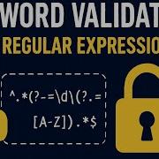 Password Validation In Python Using Regular Expressions