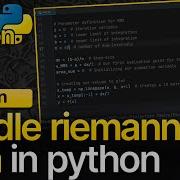 Middle Riemann Sum In Python Numerical Analysis