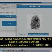 Fingerprint Recognition And Attendence System In Matlab Image Processing