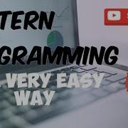 Pattern Programming JAVA CLASS 9 ICSE