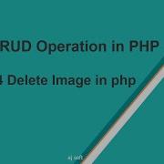 How To Delete Image From Folder Using Php Pewdiepie Image CRUD Operation Part 4