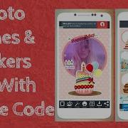 How To Make Photo Frames Photo Stickers App In Android Studio With Source Code