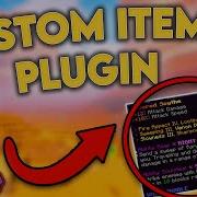Best Custom Items Plugin Minecraft Plugins