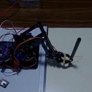 MeArm Writing Letter A Using G Code