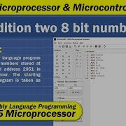 GNUsim 8085 Simulator Addition Of Two 8 Bit Numbers Assembly Language Programming 8085 In Hindi
