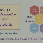 Python Data Analysis PART III Data Visualization With Matplotlib 1 Pyplot And Animated Plots