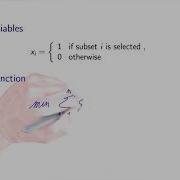 Discrete Optimization Set Covering
