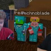 TommyInnit Reacts To 100 000 Dream Vs Technoblade Duel