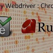 Selenium Ruby Webdriver Chrome