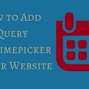 How To Implement JQuery Datepicker With Timepicker