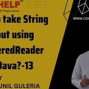 How To Take String Input Using BufferedReader In Java CORE JAVA Tutorial Www Compuhelp In