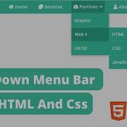 How To Make DropDown Menu Using HTML And CSS