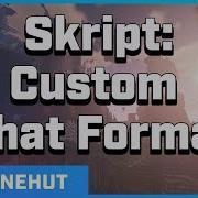 Custom Chat Format With Skript Minehut 101