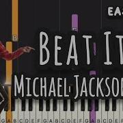 Michael Jackson Beat It Easy Piano Piano Tutorial Sheet