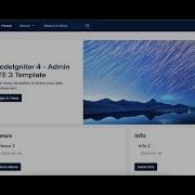 How To Setup Admin LTE Template ON CI CodeIgniter