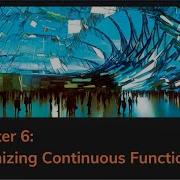 6 Optimizing Continuous Functions