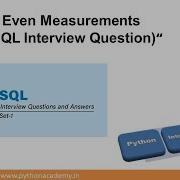 GOOGLE Interview Question Solved SQL Odd And Even Measurements