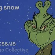 Falling Snow For Cargo Collective Website HTML CSS JS