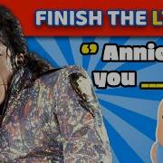 Michael Jackson Sing Along Finish The Lyrics