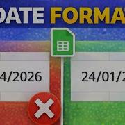 Google Sheets How To Change Date Format