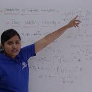 Time Shifting Property In Laplace Transform