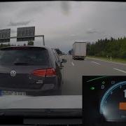 Autobahn Emergency Braking At 200 Km H