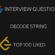 Decode String Stack Python Leetcode 394