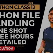 Python File Handling One Shot Video In Hindi