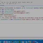 How To Attachment Email VB NET 2012