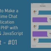 01 How To Make A Realtime Chat Application Using PHP With MySQL And JavaScript Core PHP PHP