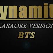 Dynamite BTS Karaoke Instrumental