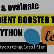 Train And Evaluate A Gradient Boosted Tree In Python