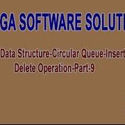 Data Structure Circular Queue Insert Delete Operation Part 9