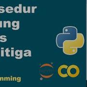 Prosedur Hitung Luas Segitiga Basic Python Pemrograman Dasar Python Part 28