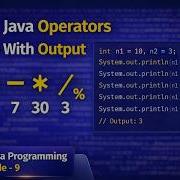 Episode 09 Arithmetic Assignment Operators With Output Java Programming