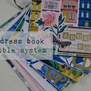 DIY Address Book Tutorial A Flexible System