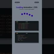 Loading Animation With Pure HTML CSS No JavaScript HTML Cssanimation Css Shorts