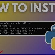 How To Install Tkinter In Python EASY METHOD Step By Step 2026