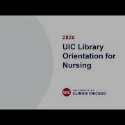 Library Orientation For Nursing