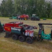Baling Wrapping Square Hay Bales In One Pass Baliwrap Innovation Driving Agriculture Efficiency