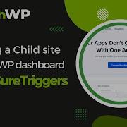 Adding A Child Site To MainWP Dashboard With SureTriggers