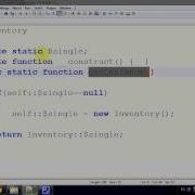 The Singleton Design Pattern In PHP