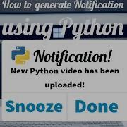 06 How To Generate Windows Notification Using Python In 2 Lines By Arihant Jain Study Material